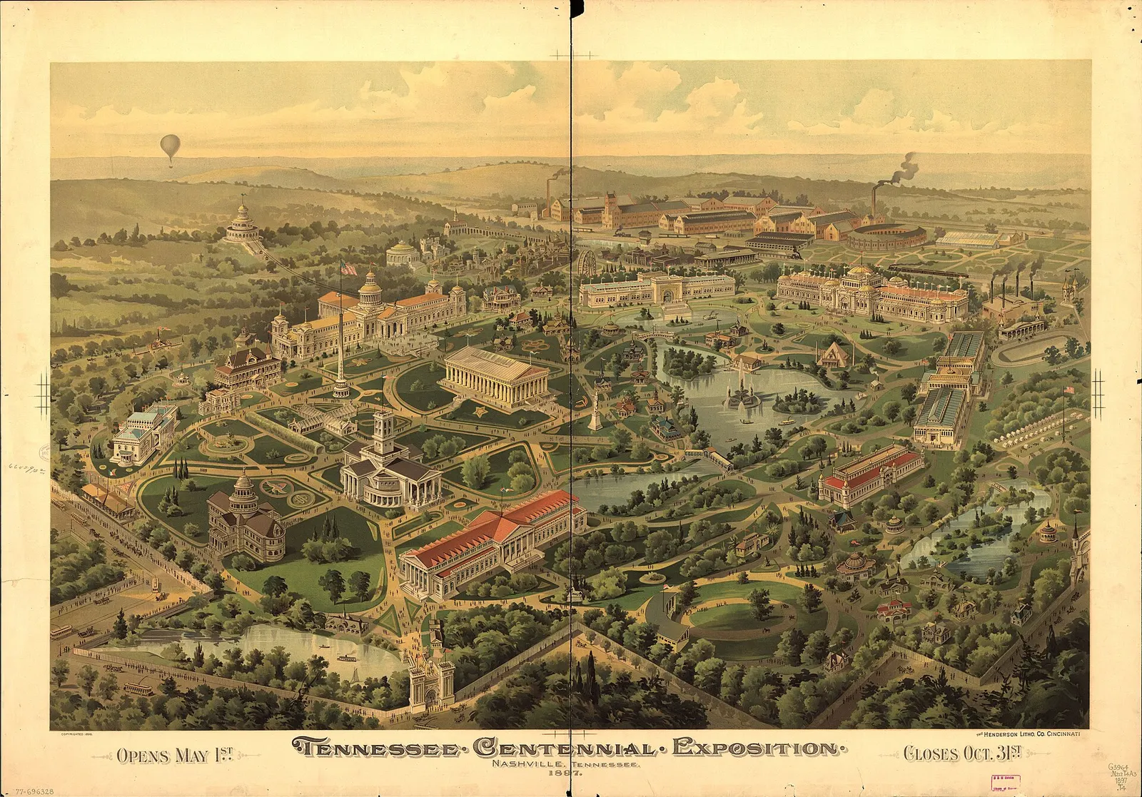 Tennessee Centennial and International Exposition: Tennessee Centennial Exposition, Nashville, Tennessee, 1897. LOC 77696328