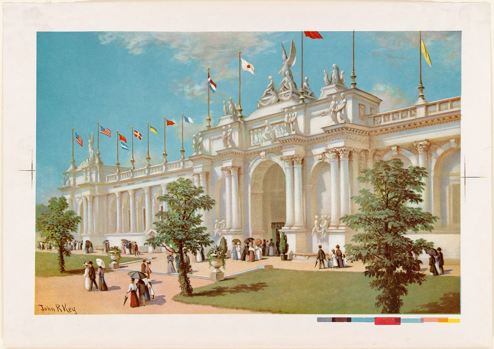 Trans-Mississippi and International Exposition: Agricultural Building, Trans-Mississippi Exposition of 1898 in Omaha, Nebraska - DPLA - 813666d28eb40723fe32040a84afc13d