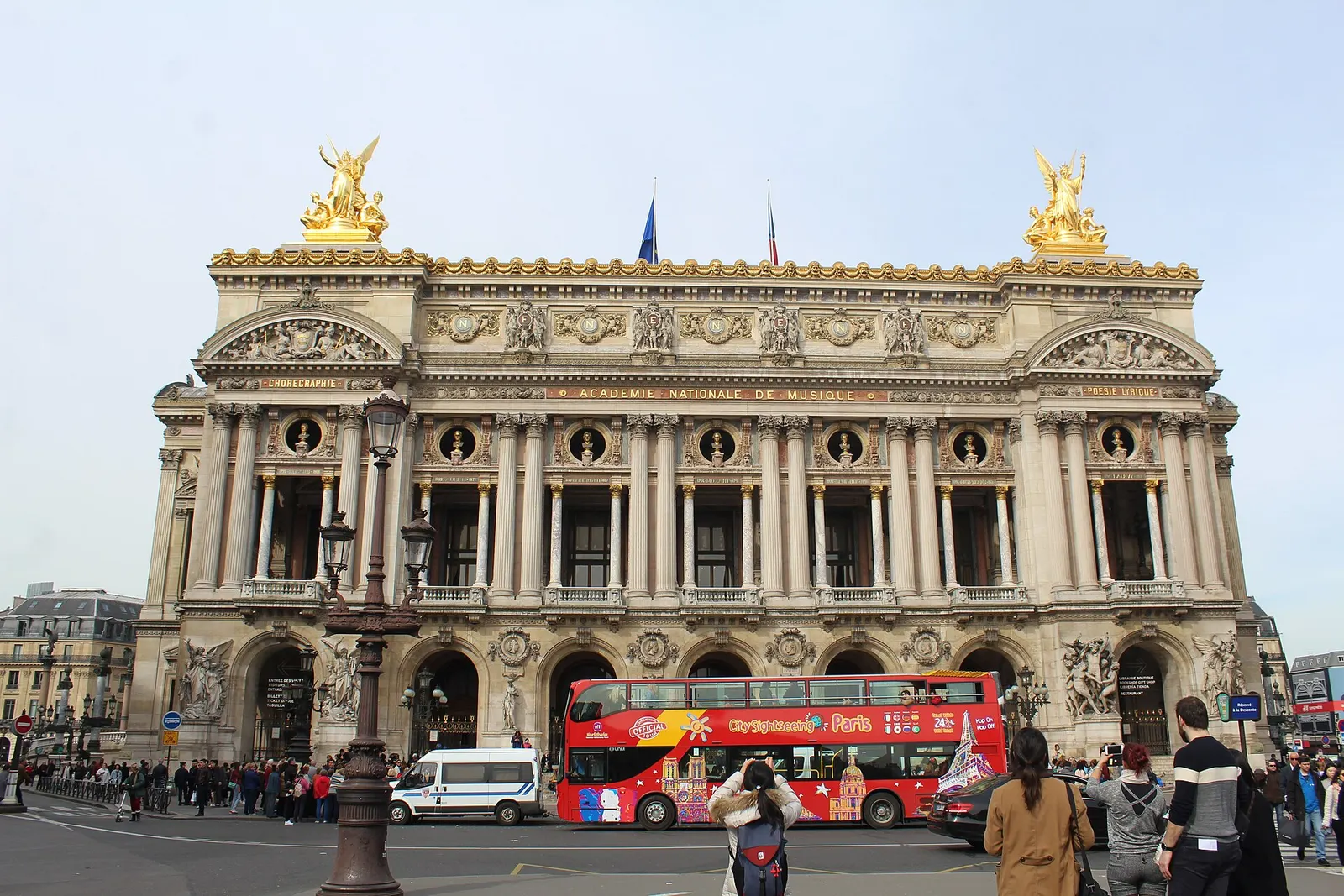 Palais Garnier: Façade principale Palais Garnier Paris 4