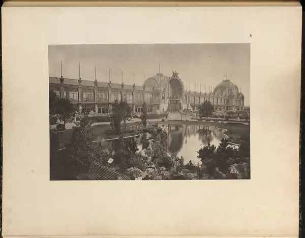 Vue sur le Palais du Champ de Mars - Berthaud