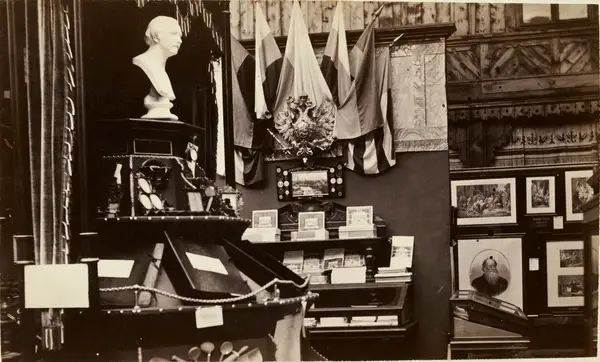 Photographs of the Finnish exhibition at the 1878 Paris Exposition