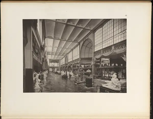 Vue de la galerie des Beaux-Arts - Berthaud