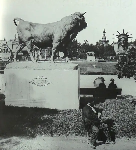 Taureau Expo universelle 1878 Paris