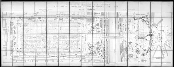 École nationale des ponts et chaussées - Collection de manuscrits. Exposition universelle de 1878. Participation du ministère des Travaux publics et de l'École 