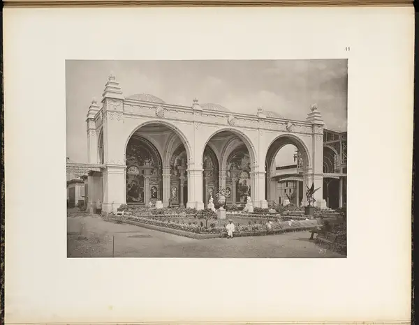 Vue du pavillon des Beaux-Arts - Berthaud
