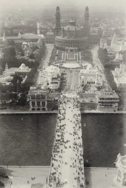 Zola, Francois Emile - Der anlässlich der Weltausstellung 1878 erbaute Trocadéro (Zeno Fotografie)