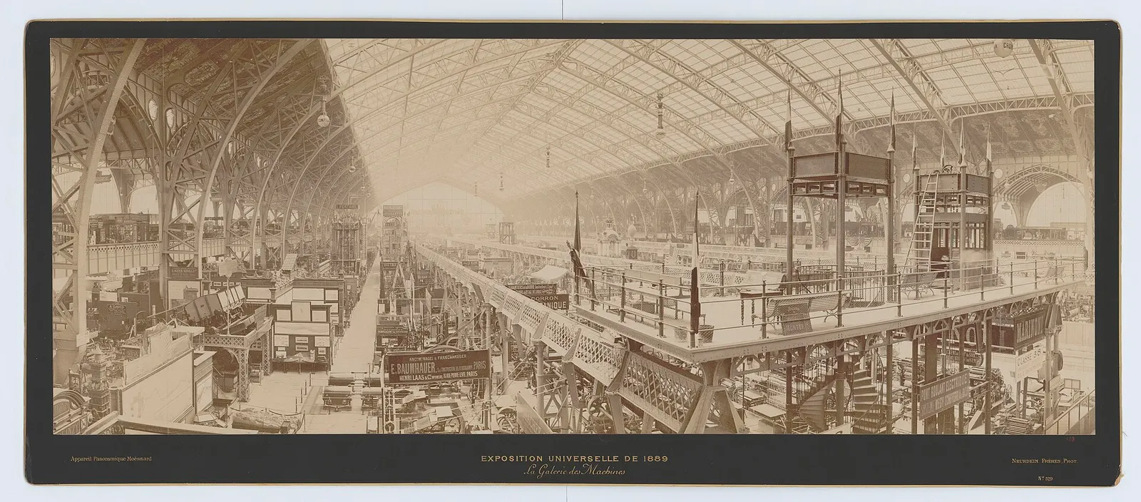 Exposition Universelle: Exposition Universelle de 1889. La Galerie des Machines - btv1b11600096z
