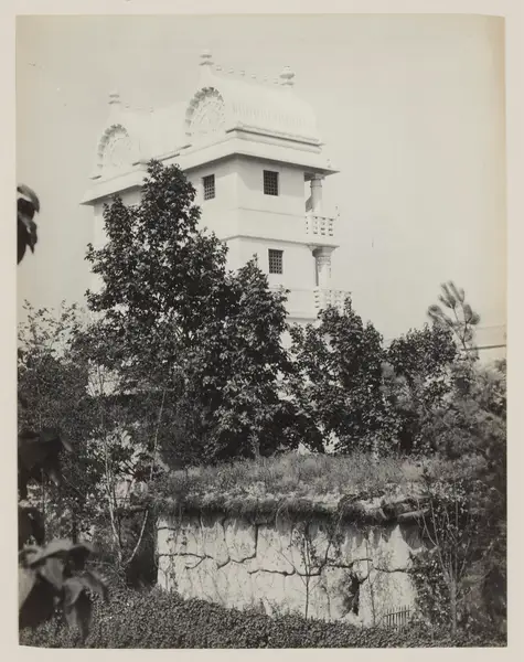 Indian dwelling in the History of Human Habitation, 1889