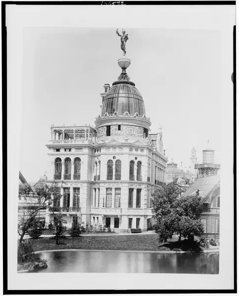 Gas Pavilion, Paris Exposition, 1889