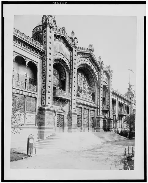 Pavilion of Argentina, Paris Exposition, 1889