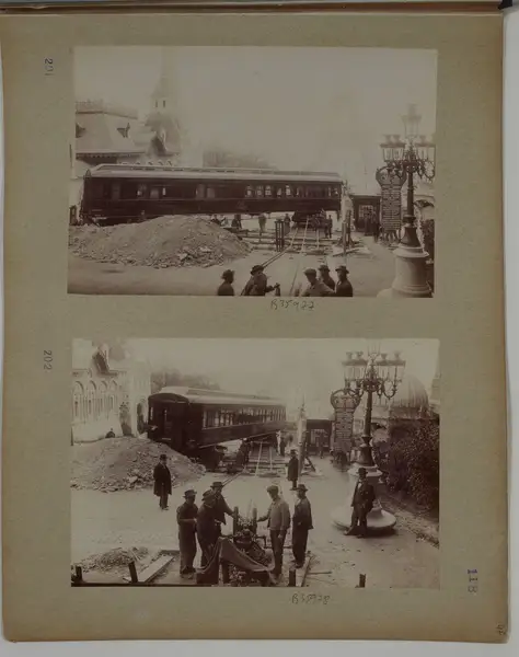 [Collection Jules Beau. Photographie sportive] : T. 12. Années 1899 et 1900 / Jules Beau : F. 47. [Transsibérien, décembre 1900];