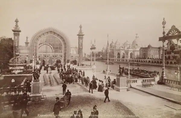 Terrasse du palais de l'horticulture