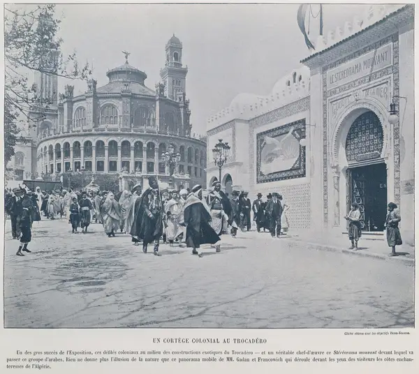 Un cortège colonial au Trocadéro