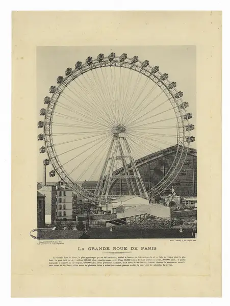 La grande roue de Paris, Pièce