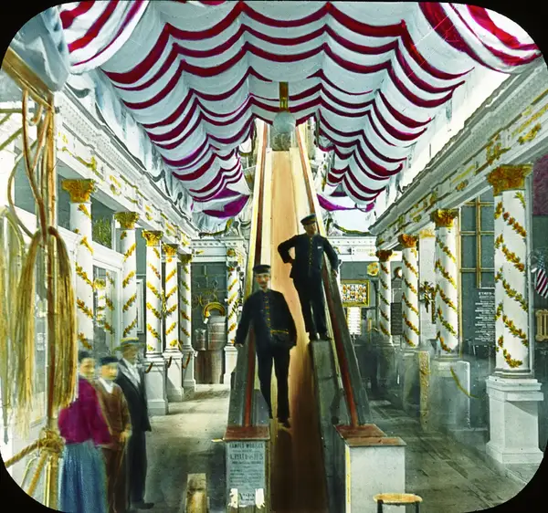 Paris Exposition Commercial Navigation Building, United States Section, Paris, France