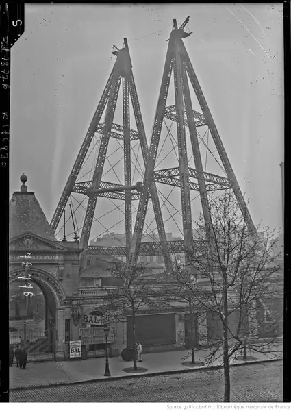 Démontage de la Grande roue de Paris