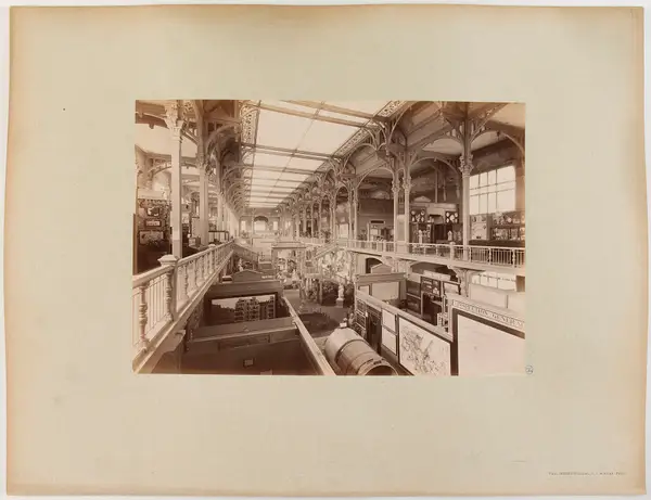 Exposition universelle de 1900 intérieur du pavillon de la ville de Paris, Paris