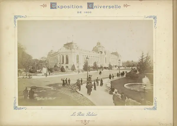 Exterieur van het Petit Palais in Parijs Le Petit Palais
