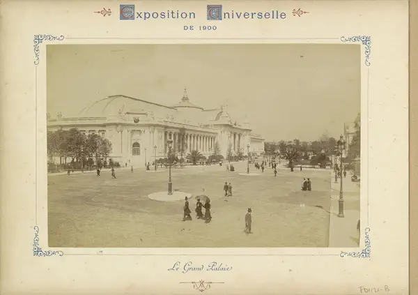 Exterieur van het Grand Palais in Parijs Le Grand Palais