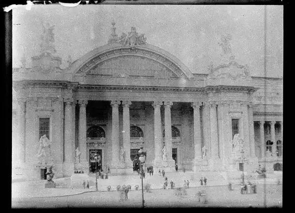(Paris. Exposition universelle 1900. Façade du Grand Palais) - Fonds Berthelé - 49Fi1338