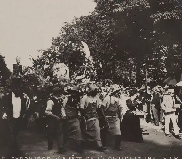 Exposition universelle de 1900. La fête de l'horticulture