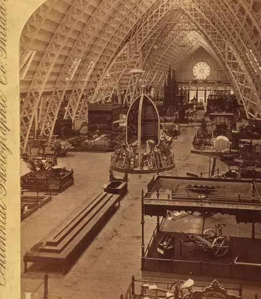 Agricultural Hall interior looking west