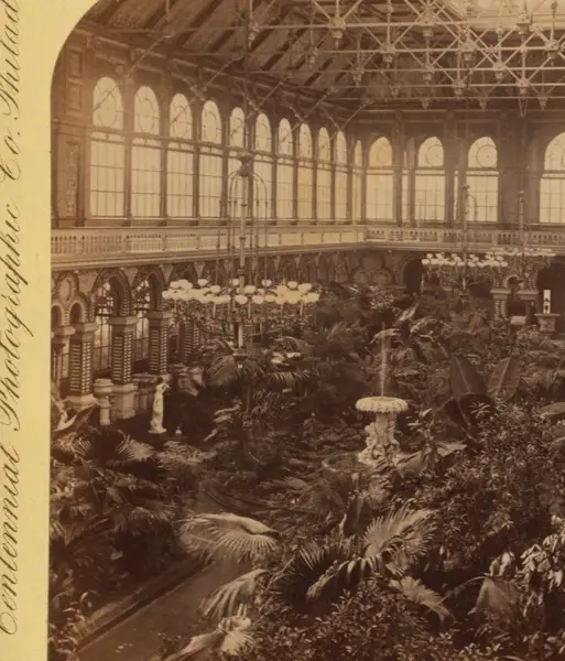 Horticultural Hall interior from S. Gallery