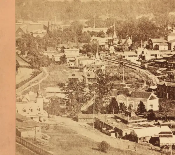 Bird's-eye view from Observatory. George's Hill, Fairmount Park, Philadelphia