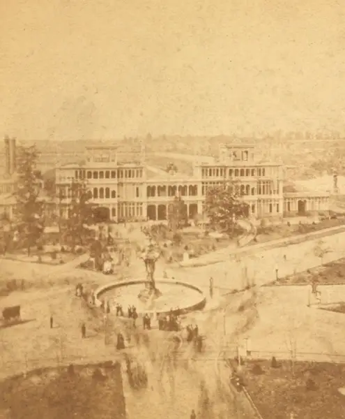 Machinery Hall from Main building