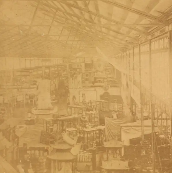 Main buildling, general view from W. End