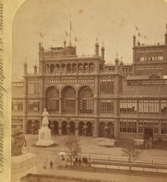 Main building, north entrance