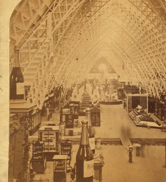 Agricultural Hall exhibit