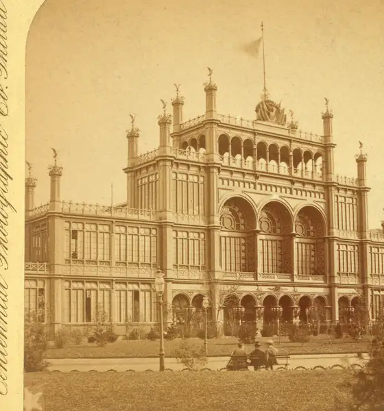 Main bulding, west end