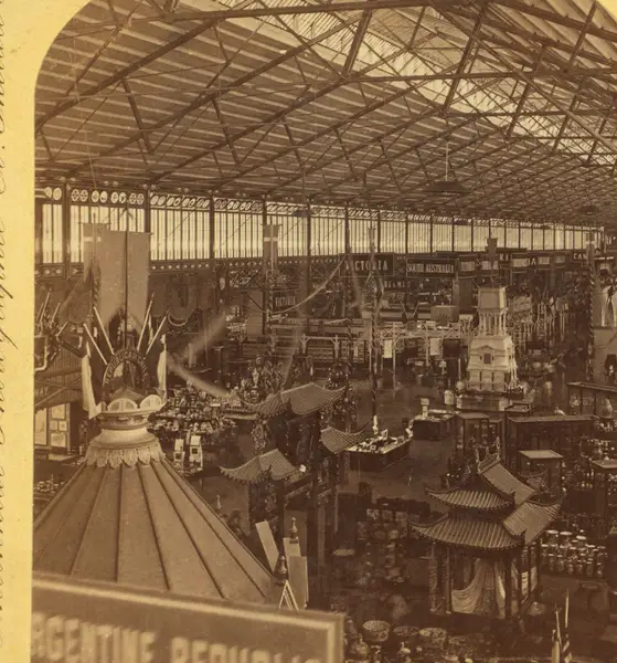 M.B. (Main building) from west gallery, looking N.E. (north-east)