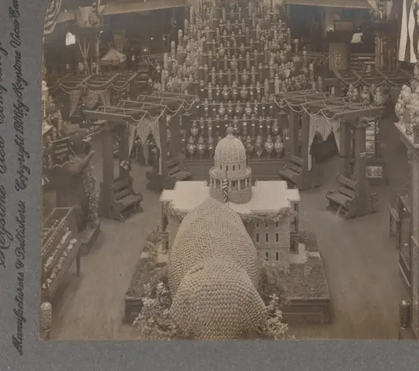 Interior California Building, Lewis and Clark Exposition, Portland, Oregon, U.S.A