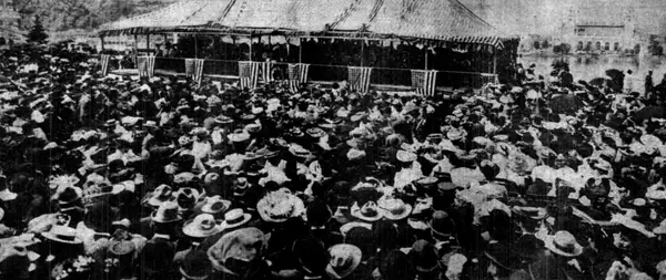1905 Charles W. Fairbanks at L&C Expo