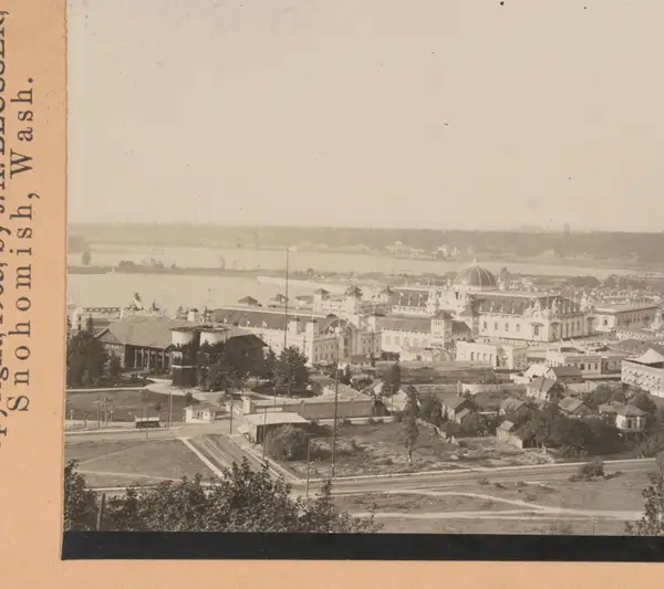 Birdseye view, Lewis & Clark Exposition, Portland