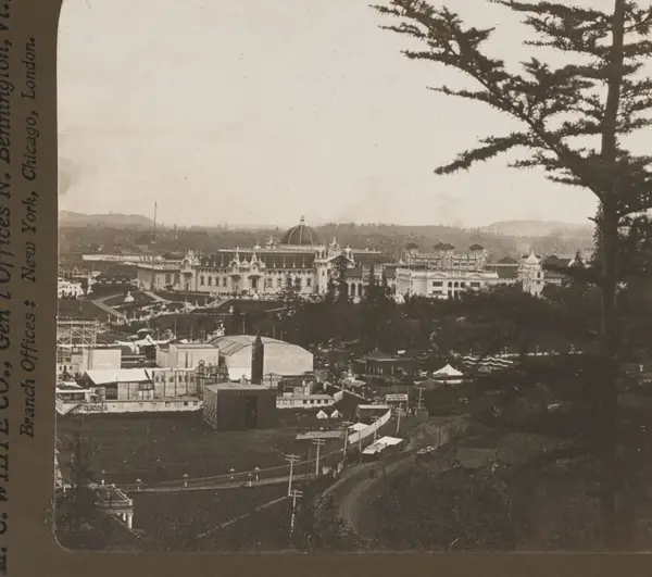 General view of Lewis & Clark Exposition from Willamette Heights, Portland Exposition, Oregon, U.S.A