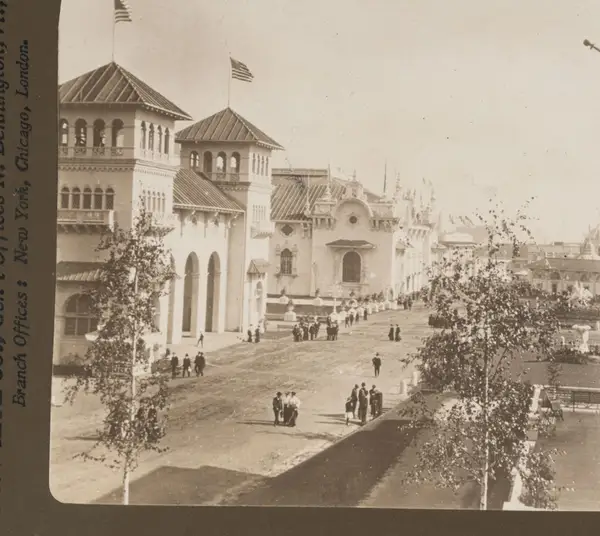 Lewis and Clark Avenue from Mass. Bldg, Portland Exposition, Oregon, U.S.A