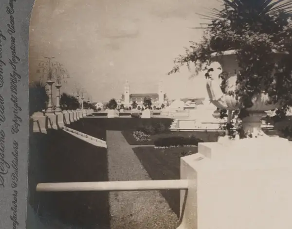 Sunken Gardens, Government Building, Lewis and Clark Exposition, Portland, Oregon, U.S.A