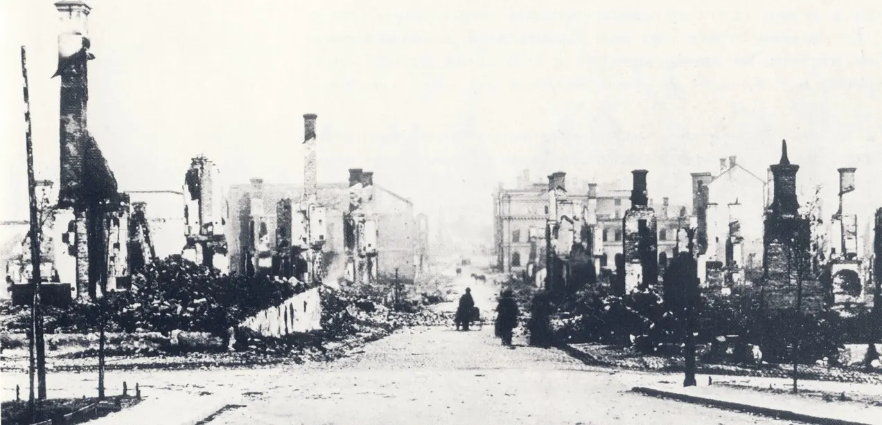 1888 Sundsvall fire, 1888: Sundsvall brand 1888