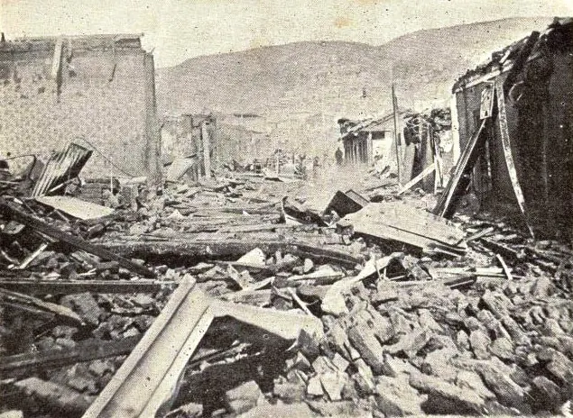1906 Valparaíso earthquake, 1906: Terremoto Valparaíso 1906