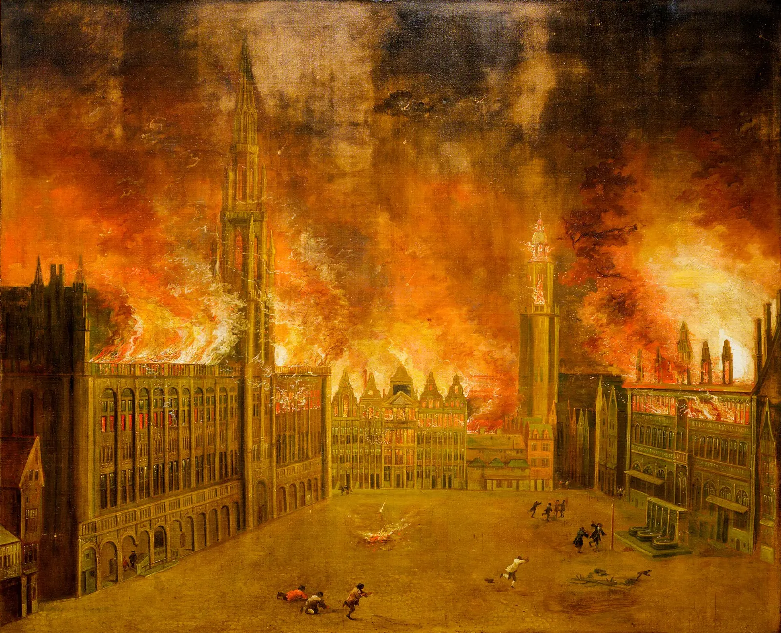 Bombardment of Brussels, 1695: NIND MVB-Bombardement ISO200