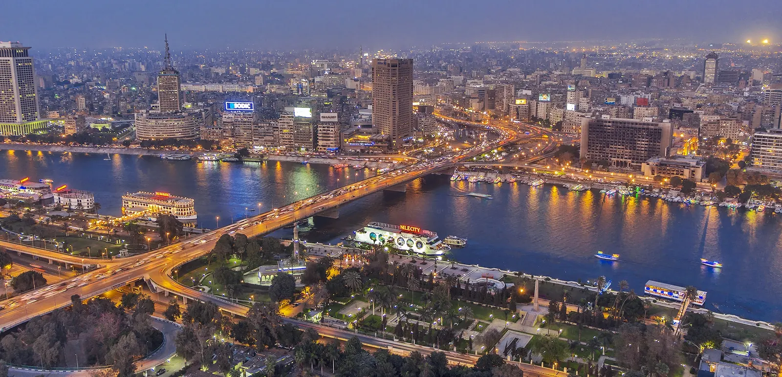 Cairo fire, After: Cairo From Tower (cropped)