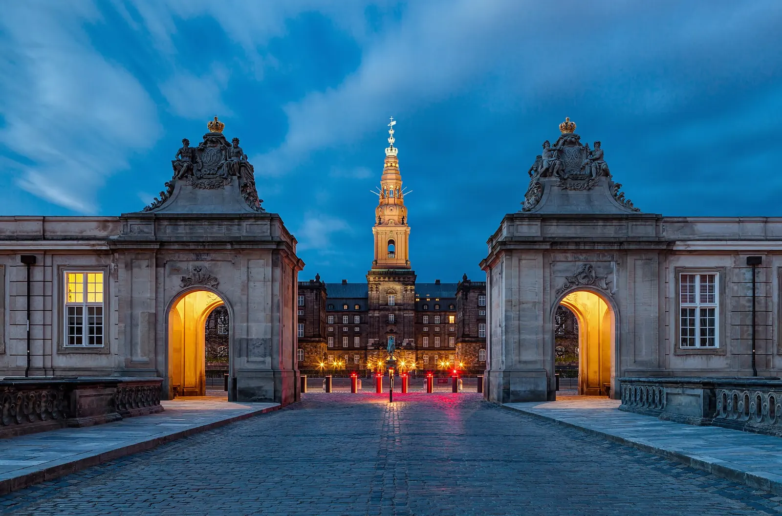 Copenhagen Fire of 1728, After: 2018 - Christiansborg from the Marble Bridge