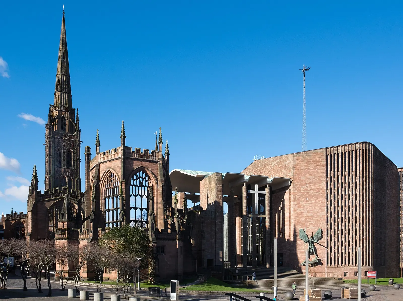 Coventry Blitz, After: Coventry Cathedral 2018