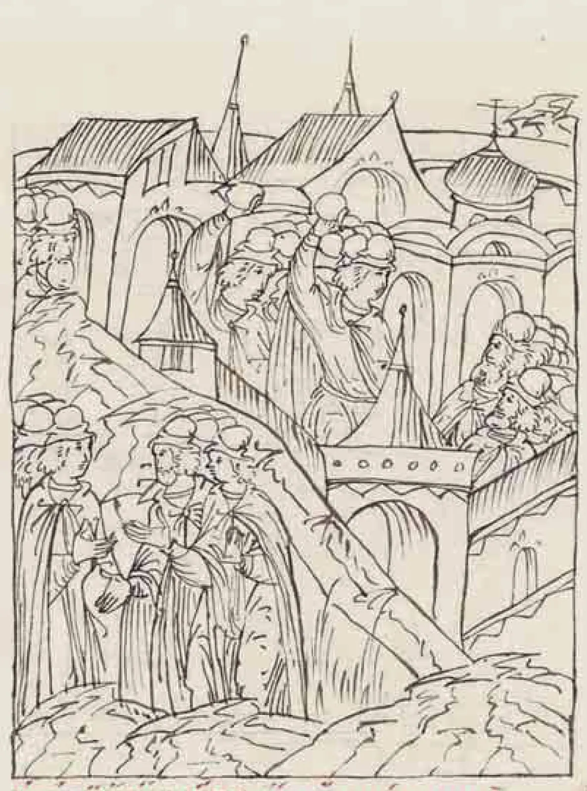 Fire of Moscow (1547), 1547: Facial Chronicle - b.20, p. 317 - Murder of Yuri Glinsky