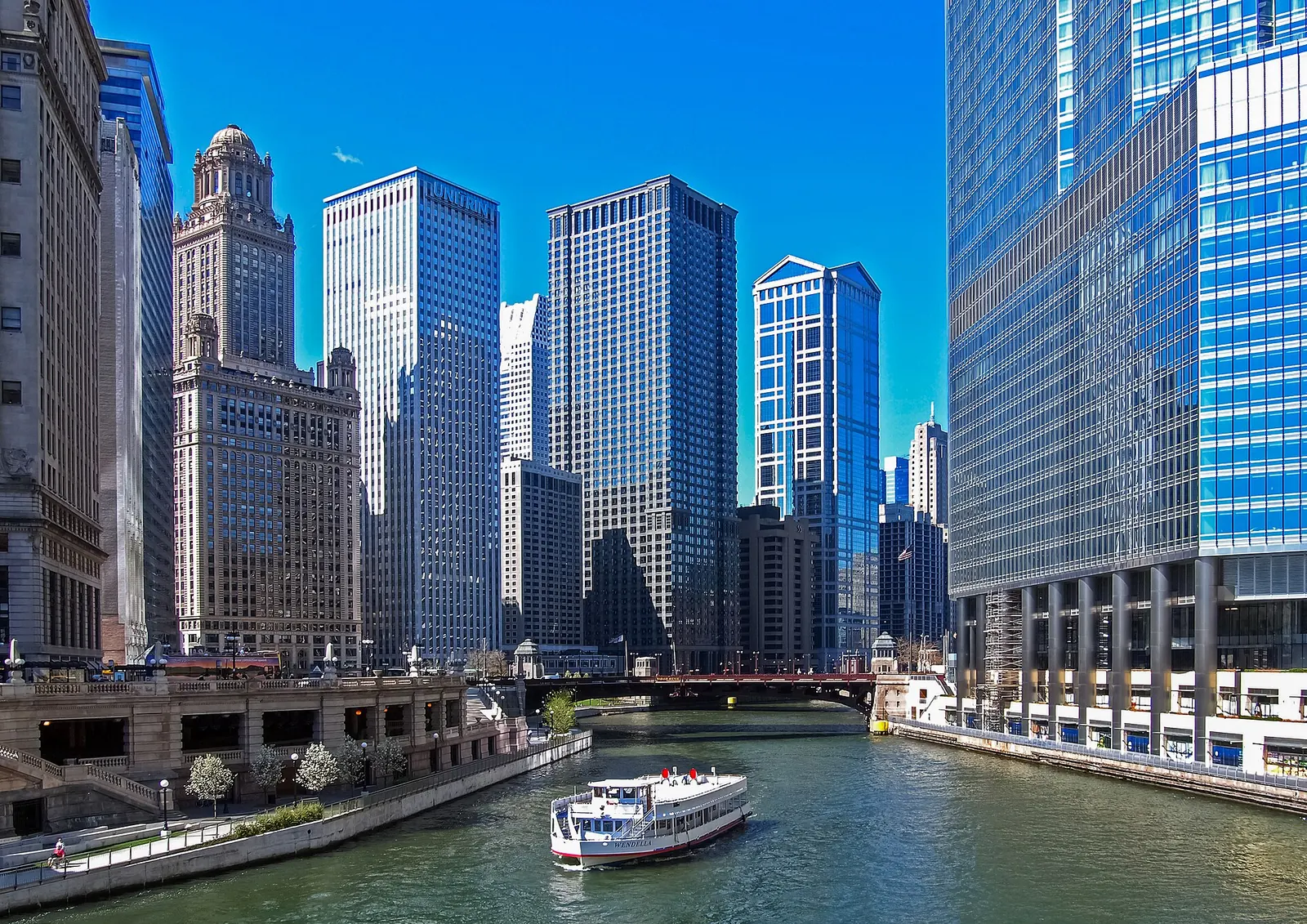 Great Chicago Fire, After: Chicago River ferry b