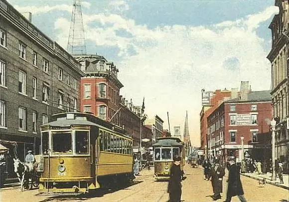 Great Fall River fire of 1928, 1928: North Main Street, Fall River, MA