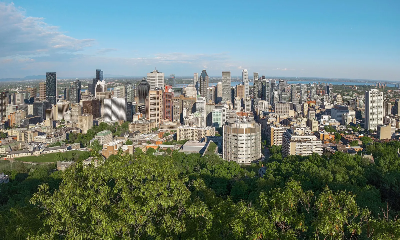 Great Fire of 1852, After: Montreal, Quebec skyline